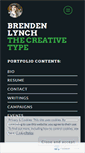 Mobile Screenshot of brendenwrites.com